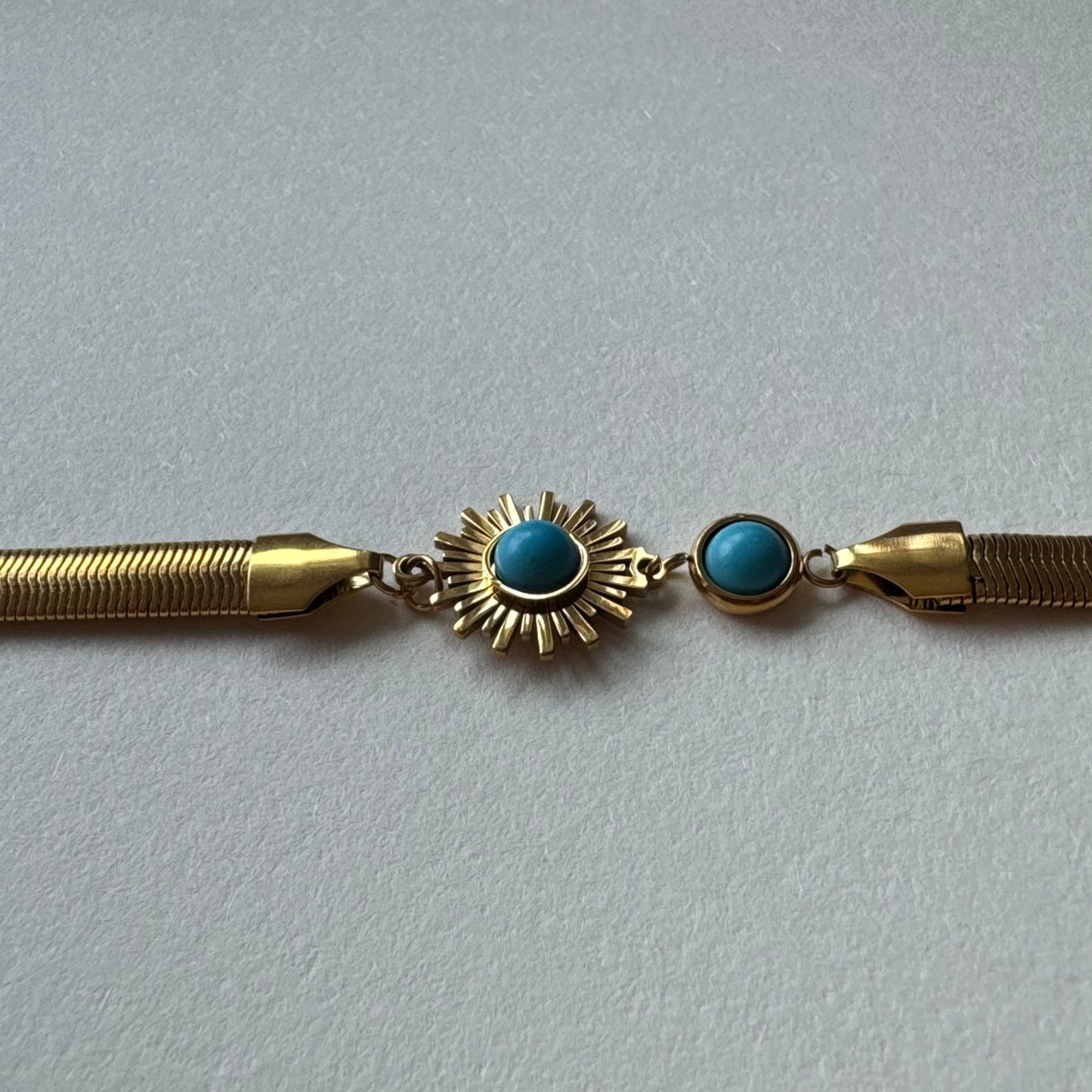 Pulsera estrella turquesa