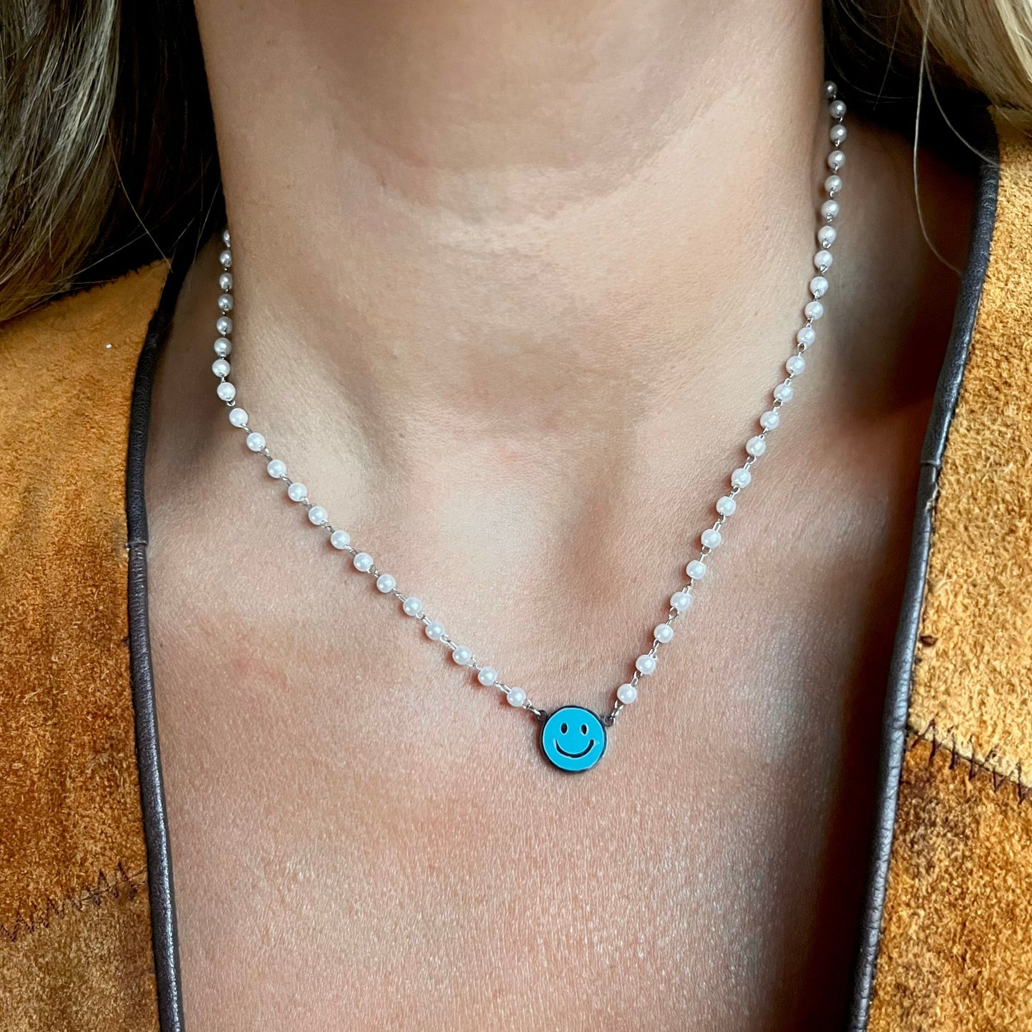 Collar perlas Smile