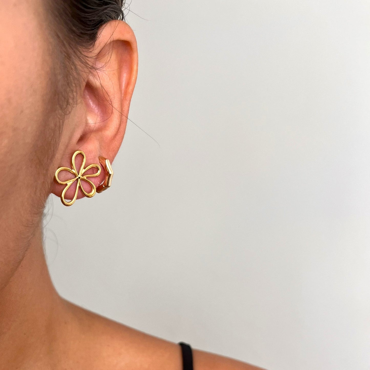 Pendientes margarita pequeña