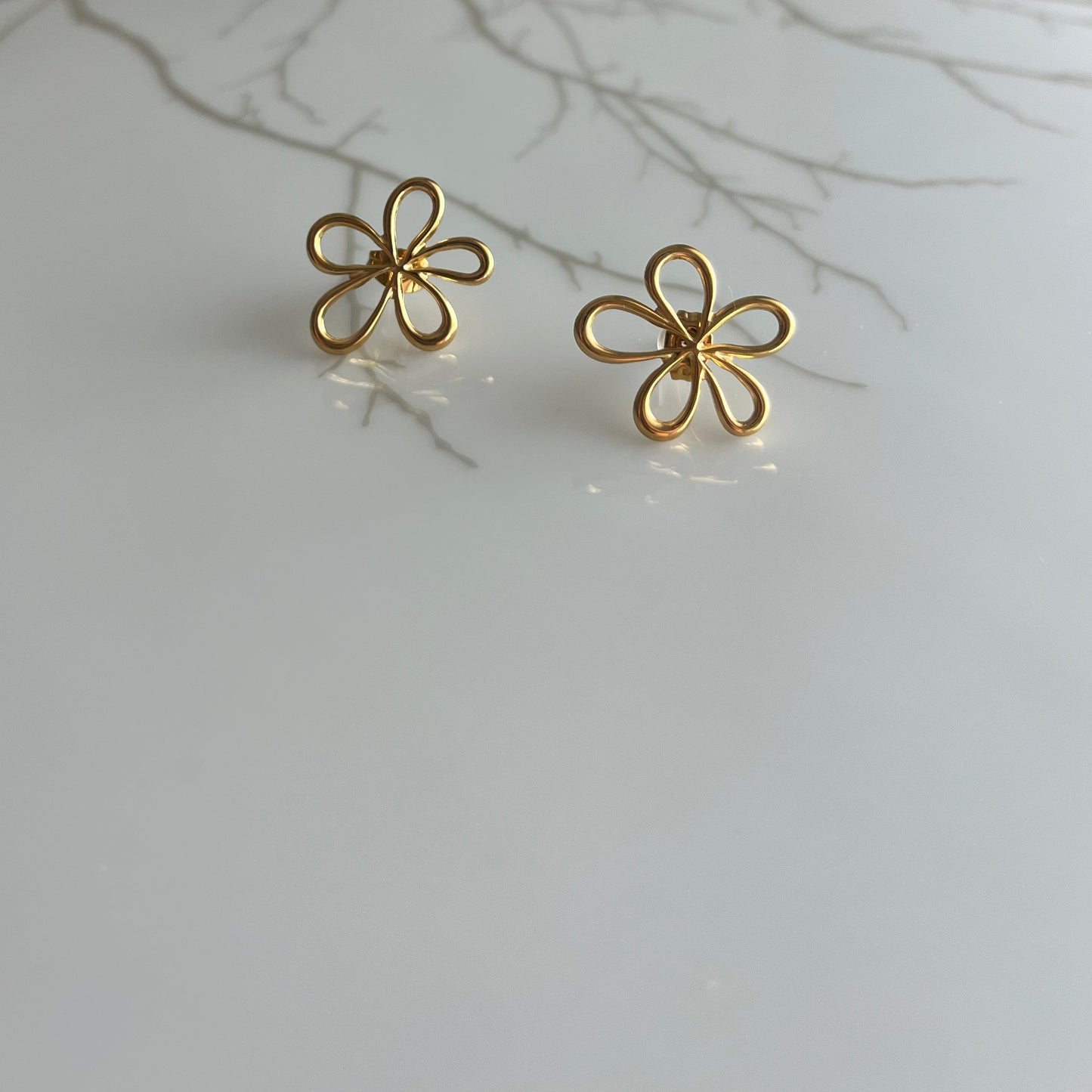 Pendientes margarita pequeña