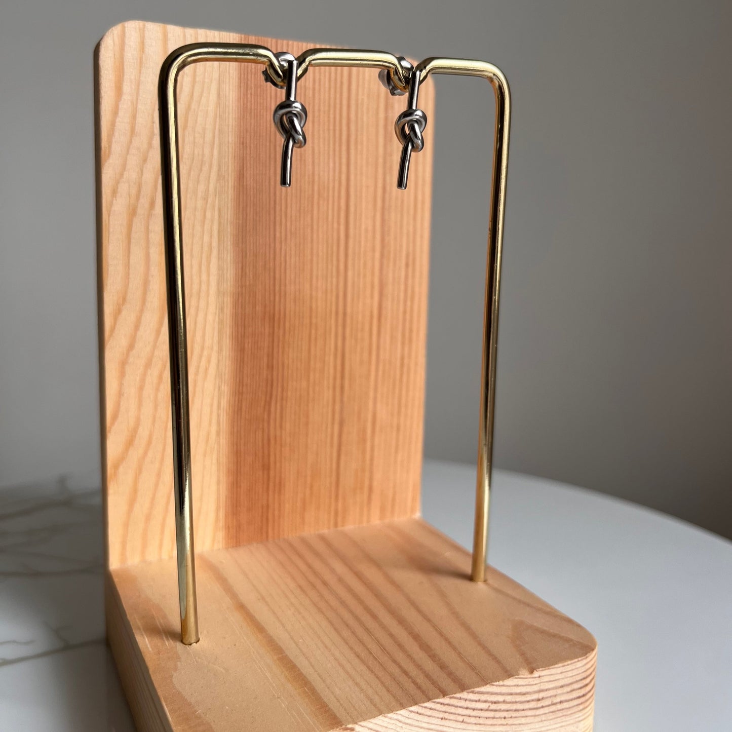 Pendientes nudo