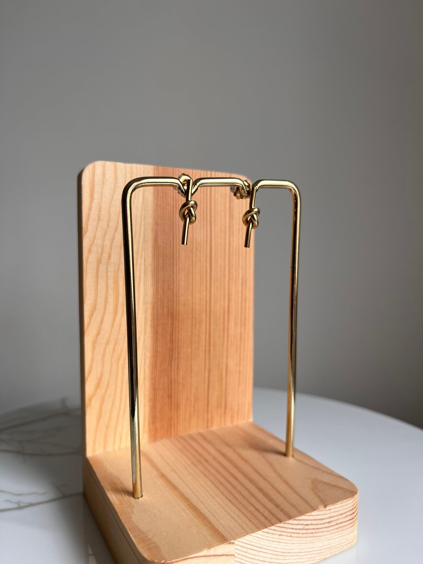 Pendientes nudo