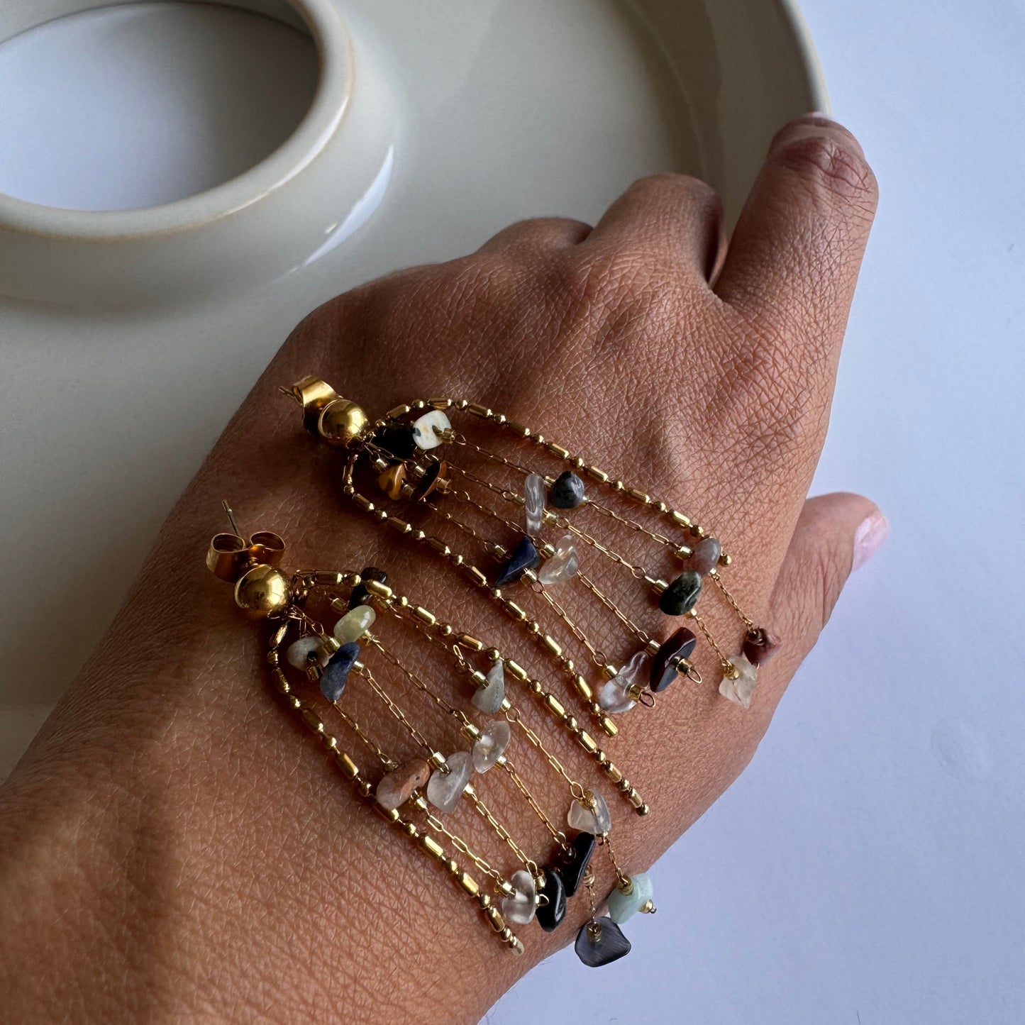 Pendientes medusas