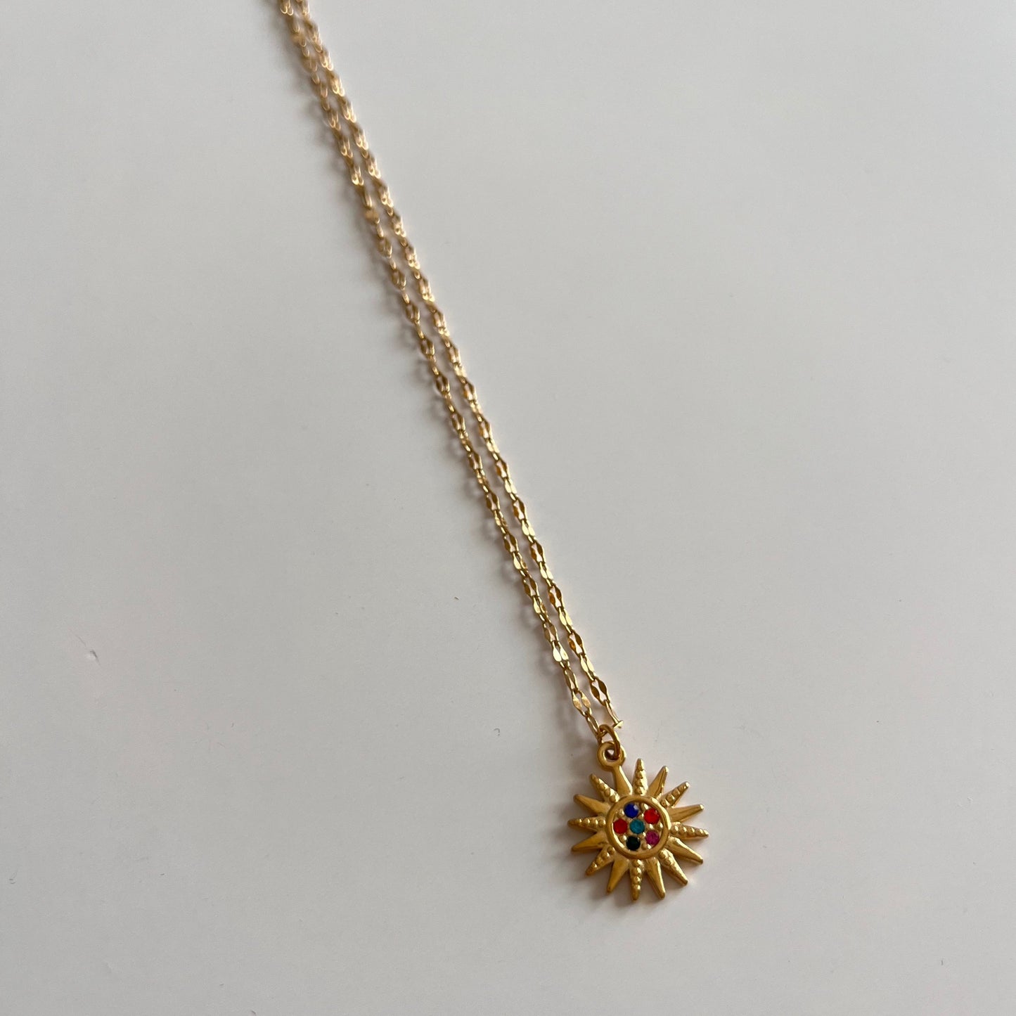 Collar sol circonitas