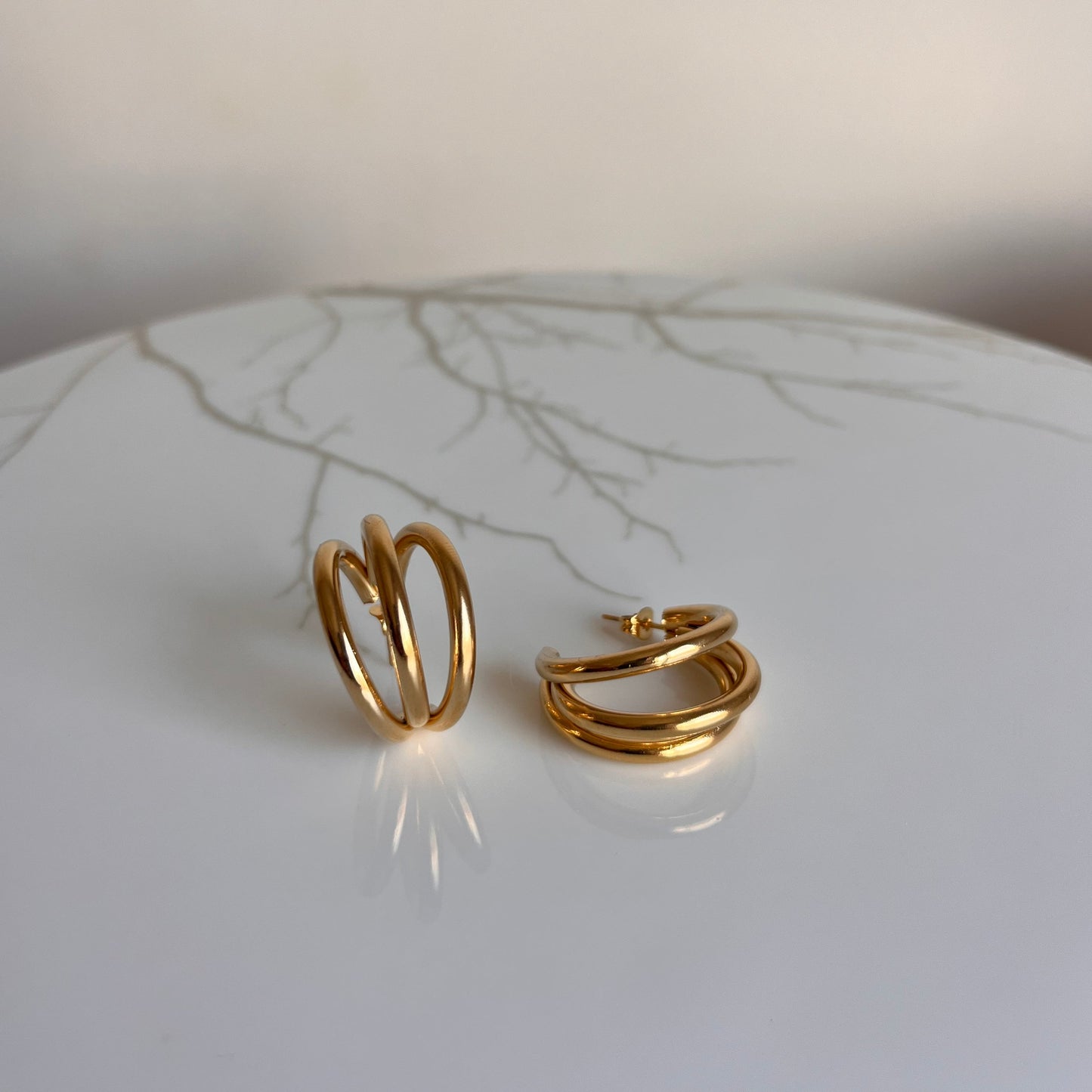Pendientes triple V3