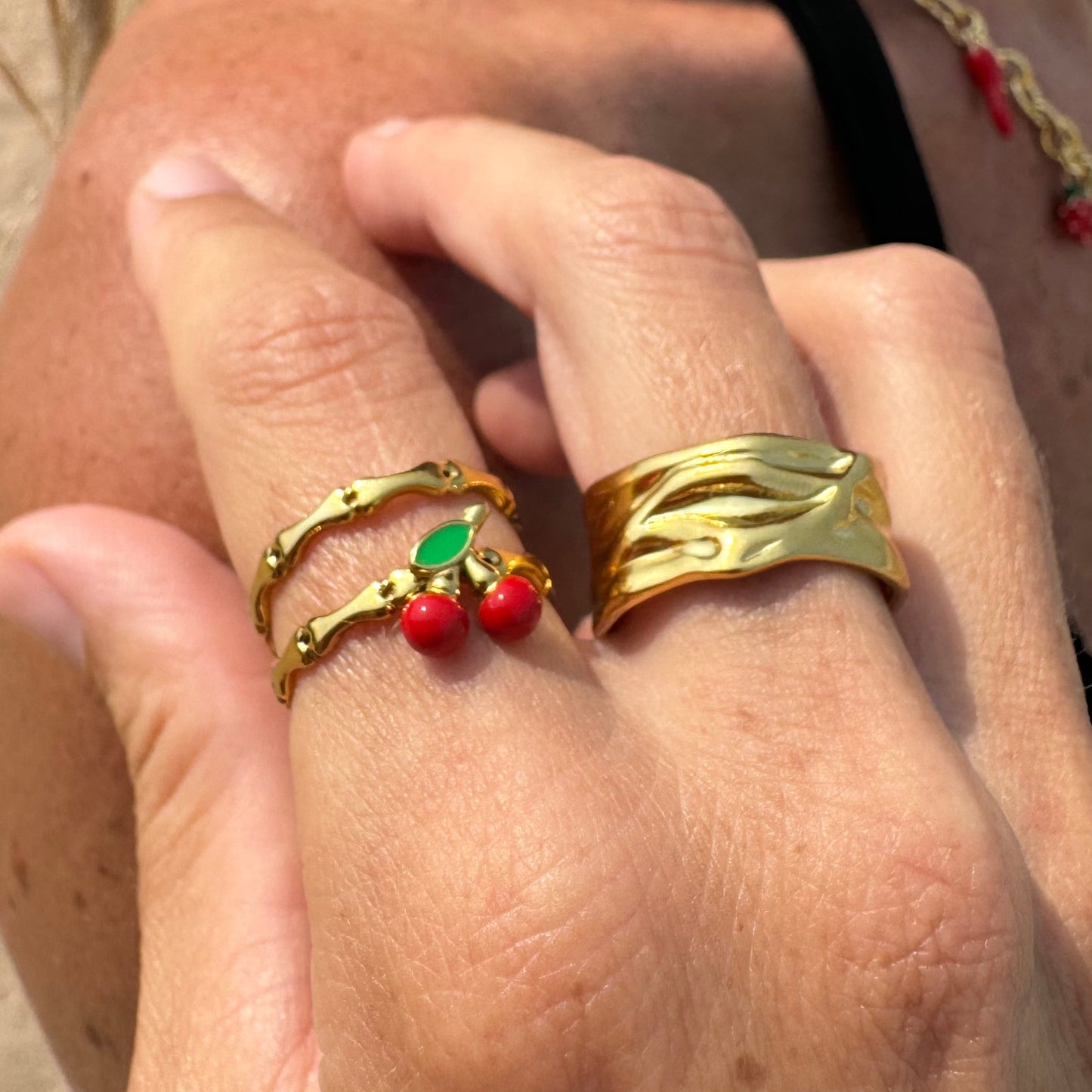 Anillo Cerezas