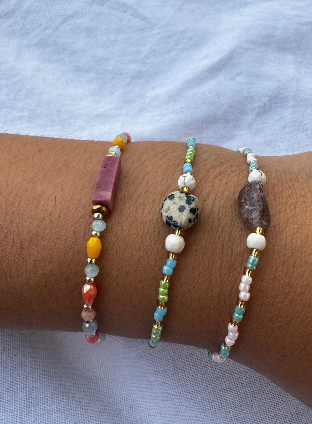 Pulseras piedra